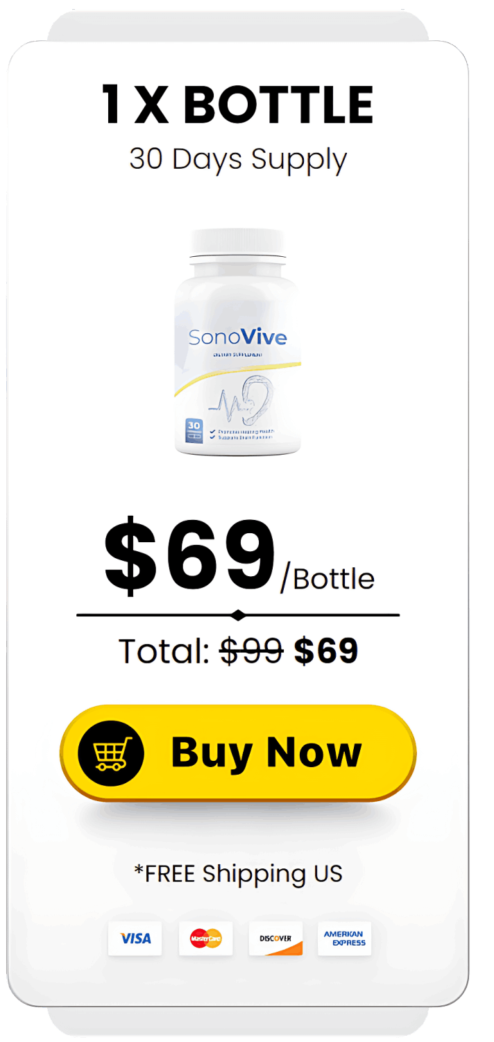 Sonovive 1 bottle Price